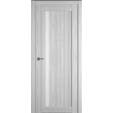 Дверь межкомнатная ВФД Атум Про X34 Дуб каменный, стекло белый сатинат "Сатин белый"